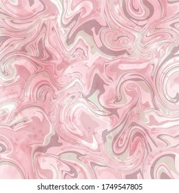 Pink  pastel marble effect background. Vector format