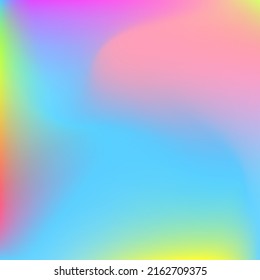 Pink Pastel Multicolor Fluid Light Wallpaper. Rainbow Purple Happy Wavy Smooth Surface. Liquid Water Yellow Blue Blurred Gradient Background. Curve Dynamic Neon Color Green Swirl Gradient Mesh.