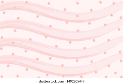 Pink pastel vector background. illustration wallpaper for template, banner social media advertising. modern geometric style. Valentines day concept. Lovely texture.
