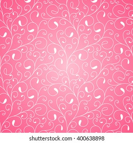 Pink pattern background. Vector illustration.