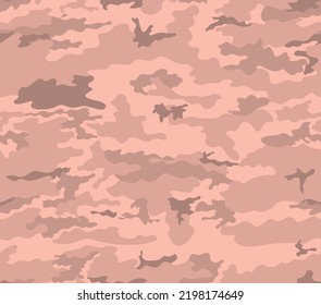 
Pink pattern camouflage vector print for girls