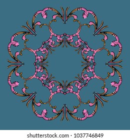 Pink pattern for east design