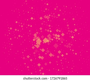 Pink pattern with transparent squares, rhombuses, Wallpaper, simple background for covers, web banners and covers, business cards. Vector illustration