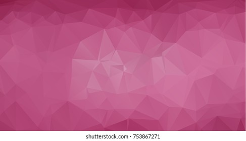 Pink Pattern. triangular template. Geometric sample. Repeating routine with triangle shapes