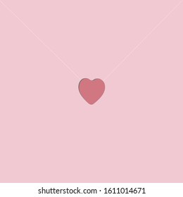 Pink pattern Valentine's Day with hearts with beautiful hearts.