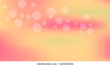 Pink peach gradient background. Light blurry gradient pattern.  Elegant peach colors. Soft colors. Blurred pink, peach bokeh background. Sunrise sky landscape. Colorful blurry gradient holography.