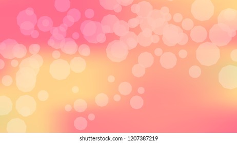 Pink peach gradient background. Light blurry gradient pattern.  Elegant peach colors. Soft colors. 