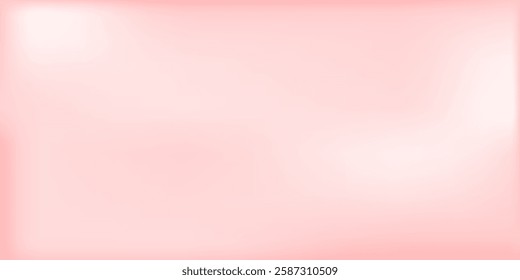 Pink pearl background with shadows, Peach gentle shade, Minimalistic universal pattern background, Vector illustration.