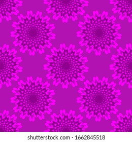 rosafarbene Pfingstrosen. nahtloses Blumenmuster. violetter Hintergrund. lila Tapete, Abdeckung.