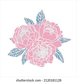 Pink Peony Bouquet Wedding flowers
