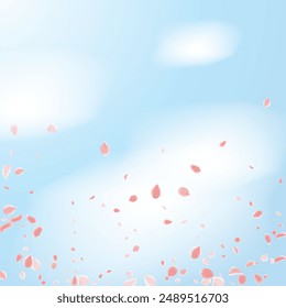 pink petals Enchanting vector background with delicate  swirling against transparency. Evoking nature's beauty, captivates with vibrant colors, perfect for banners celebrating spring's allure and love