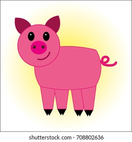 Pink pig  