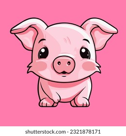 Pink Piggy Delight  Adorable Cutene