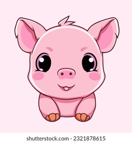 Pink Piggy Delight  Adorable Cutene