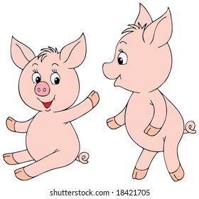 Pink Piglets