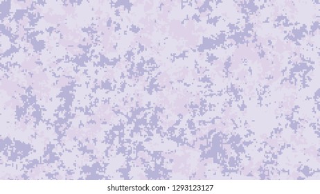 Pink pixel digital camouflage pattern