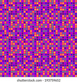 Pink pixel dots pattern