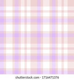 Pink Plaid, checkered, tartan seamless pattern suitable for fashion textiles and graphics