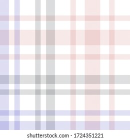 Pink Plaid, checkered, tartan seamless pattern suitable for fashion textiles and graphics