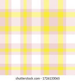 Pink Plaid, checkered, tartan seamless pattern suitable for fashion textiles and graphics