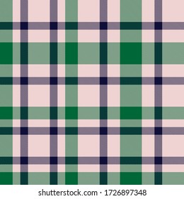Pink Plaid, checkered, tartan seamless pattern suitable for fashion textiles and graphics