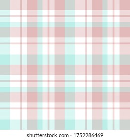 Pink Plaid, checkered, tartan seamless pattern suitable for fashion textiles and graphics