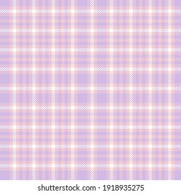 Pâte rose, damier, motif harmonieux de tartan adapté aux textiles de mode et aux graphiques