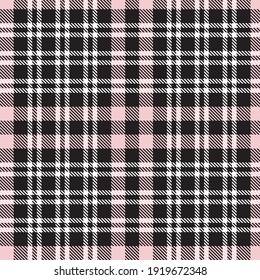 Pink Plaid, checkered, tartan seamless pattern suitable for fashion textiles and graphics"