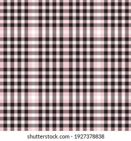 Pink Plaid, checkered, tartan seamless pattern suitable for fashion textiles and graphics"