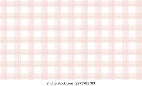 Pink plaid fabric texture as a background
