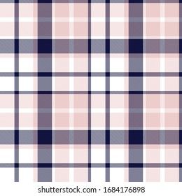 Pink Plaid Tartan Seamless Pattern for shirt printing, fabric, textiles, jacquard patterns, backgrounds and websites