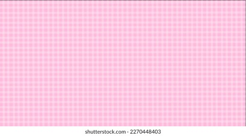 Pink plaid texture background vector illustration.