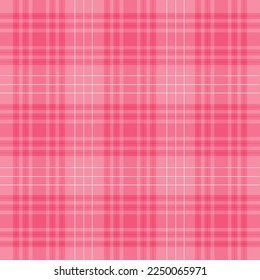 Pink Plaid Valentine Digital Paper