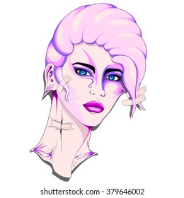 Pink Plastic Clone Girl 
