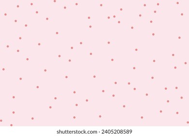Patrón de puntos Polka rosa sin fisuras fondo de garabato para el día de bodas de la madre de amor de San Valentín. Ilustración del vector