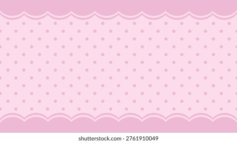 Fondo Vector lunares rosados