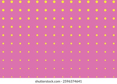 Pink Polka Seamless pattern. Hand drawn illustration. Variety colorful polka. Casual polka dot texture. Stylish doodle. EPS 10