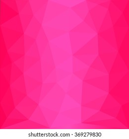 Pink polygon background, vector illustration, abstract texture, wallpaper, cover, flyer template, book layout, booklet