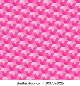 Pink polygonal background