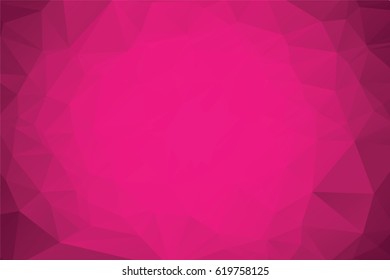 pink polygonal background abstract mosaic gradient color.