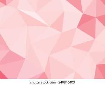 pink polygonal geometric abstract background