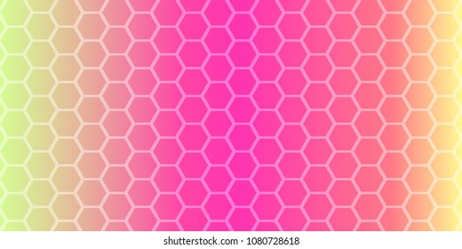 Pink polygonal illustration vector background. Geometric background in Origami style with gradient. Triangular design for your business card, banner, wallpaper. Creative Design Templates.