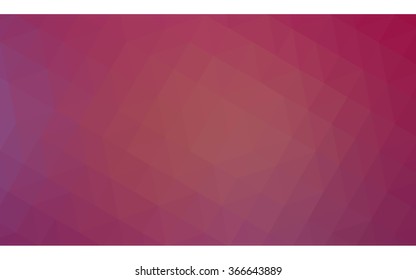 Pink polygonal illustration, which consist of triangles. Geometric background in Origami style with gradient. Triangular design for your business.