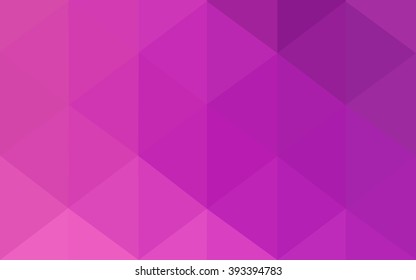 Pink polygonal illustration, which consist of triangles. Geometric background in Origami style with gradient. Triangular design for your business.