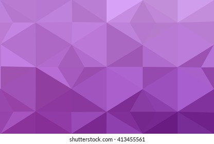 Pink polygonal illustration, which consist of triangles. Geometric background in Origami style with gradient. Triangular design for your business.