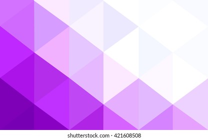 Pink polygonal illustration, which consist of triangles. Geometric background in Origami style with gradient. Triangular design for your business.
