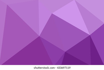 Pink polygonal illustration, which consist of triangles. Geometric background in Origami style with gradient. Triangular design for your business.