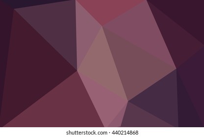 Pink polygonal illustration, which consist of triangles. Geometric background in Origami style with gradient. Triangular design for your business.