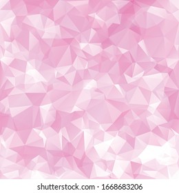 Pink Polygonal Mosaic Background, Creative Design Templates