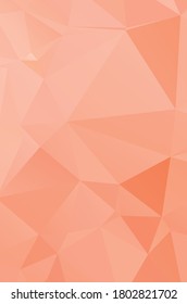 Pink Polygonal Mosaic Background, Creative Design